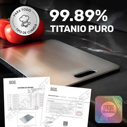 Tabla de Cortar 100% Titanio - Envío Gratis