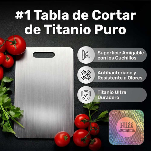 Tabla de Cortar 100% Titanio
