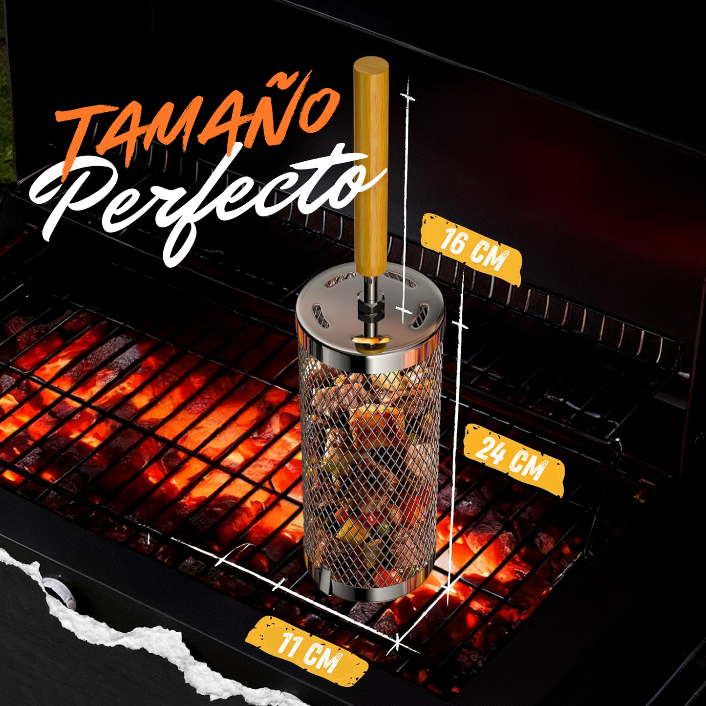 ⚡ Promo Flash ⚡ Rodillo Parrillero