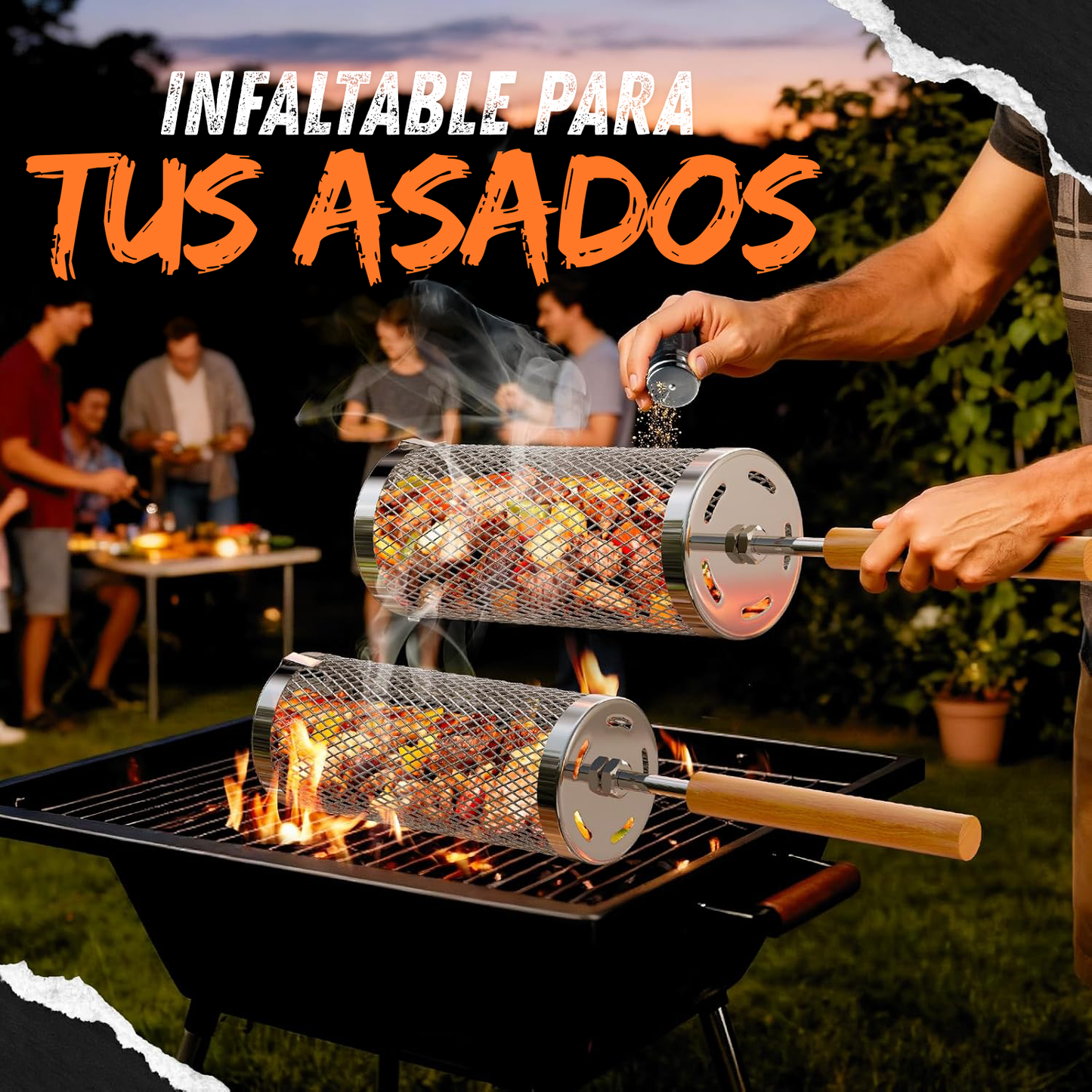 ⚡ Promo Flash ⚡ Rodillo Parrillero