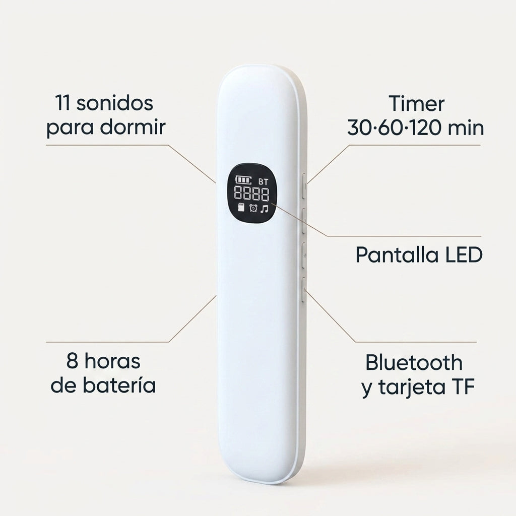 Parlante Bajo la Almohada - Conducción Ósea
