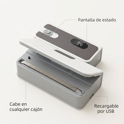 Mini Selladora Nova 2 en 1 — Sella y Abre Bolsas con Sello Hermético