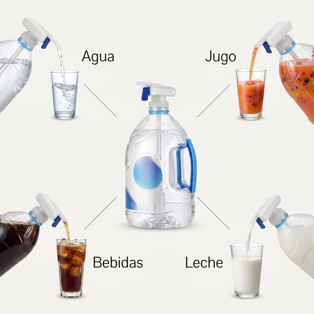 Dispensador Mágico Nova — Dosificador Automático de Bebidas Anti-Derrame