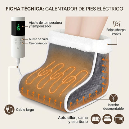 Calefactor de Pies Eléctrico
